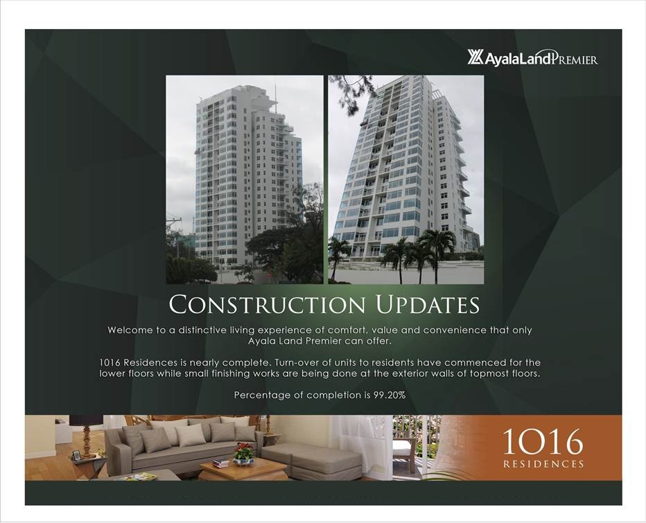 1016 Residences Construction Updates