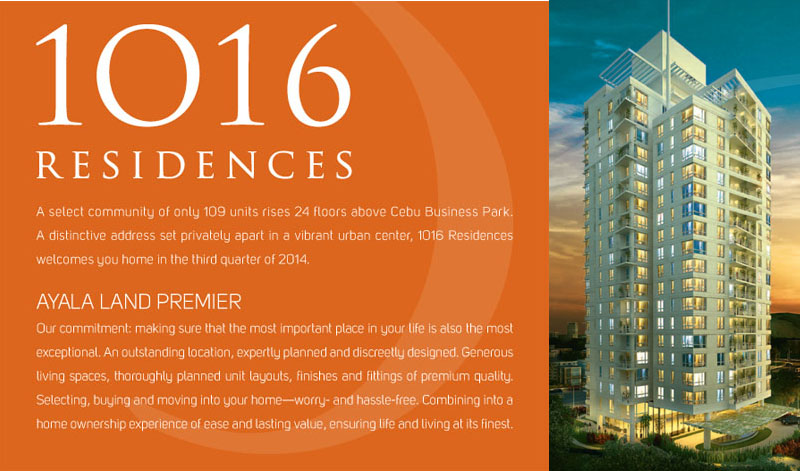 1016 Residences by Ayala Land Premier at Cebu Business Park District